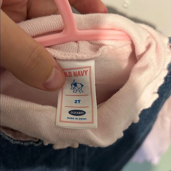 Pink and denim jumper dress - Picture 2 of 6